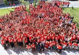 Estudiantes extranjeros que llegaron a Salamanca en verano.