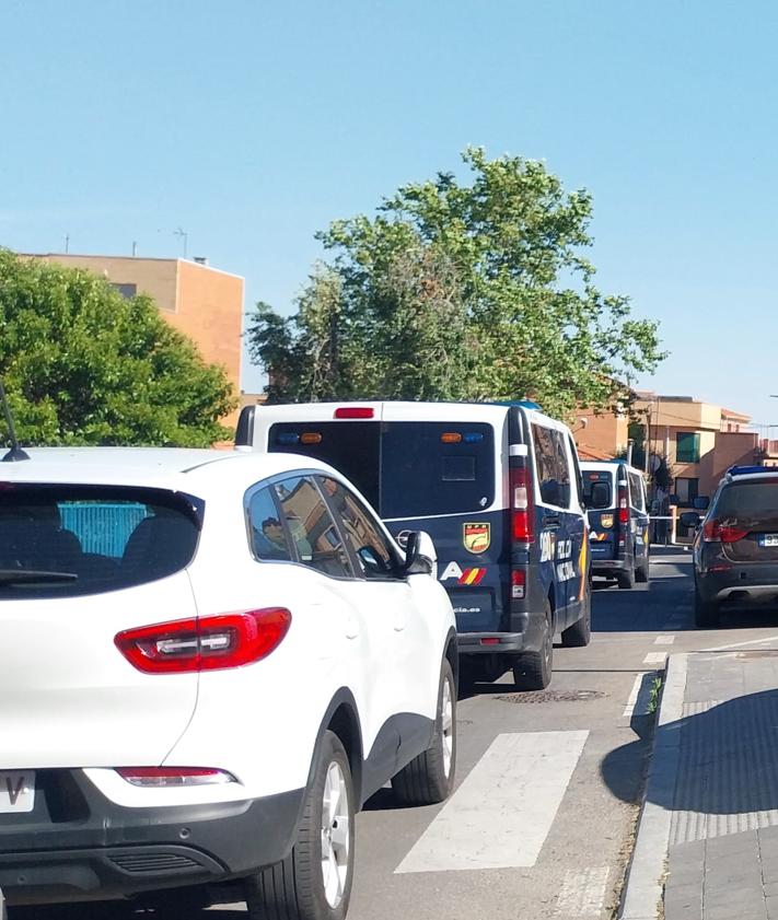 Imagen secundaria 2 - Nueva redada policial en Pizarrales en lucha contra el tráfico de drogas