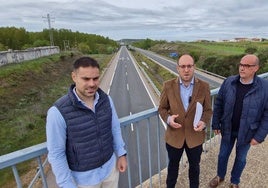 Víctor Gómez, Marcos Iglesias y Ramón Sastre.