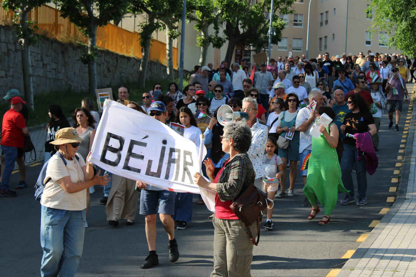 Béjar se manifiesta en apoyo de Palestina