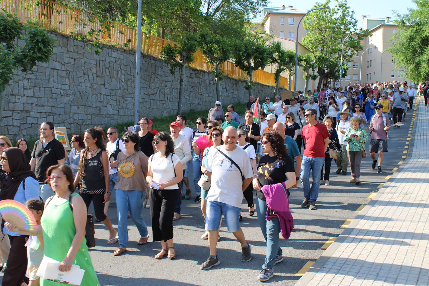 Béjar se manifiesta en apoyo de Palestina