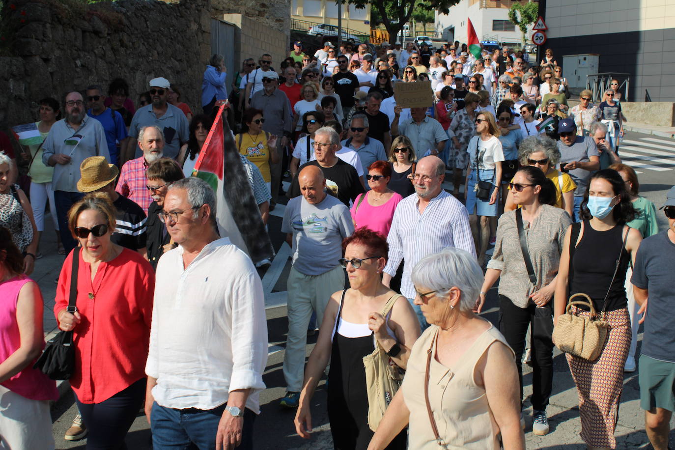 Béjar se manifiesta en apoyo de Palestina