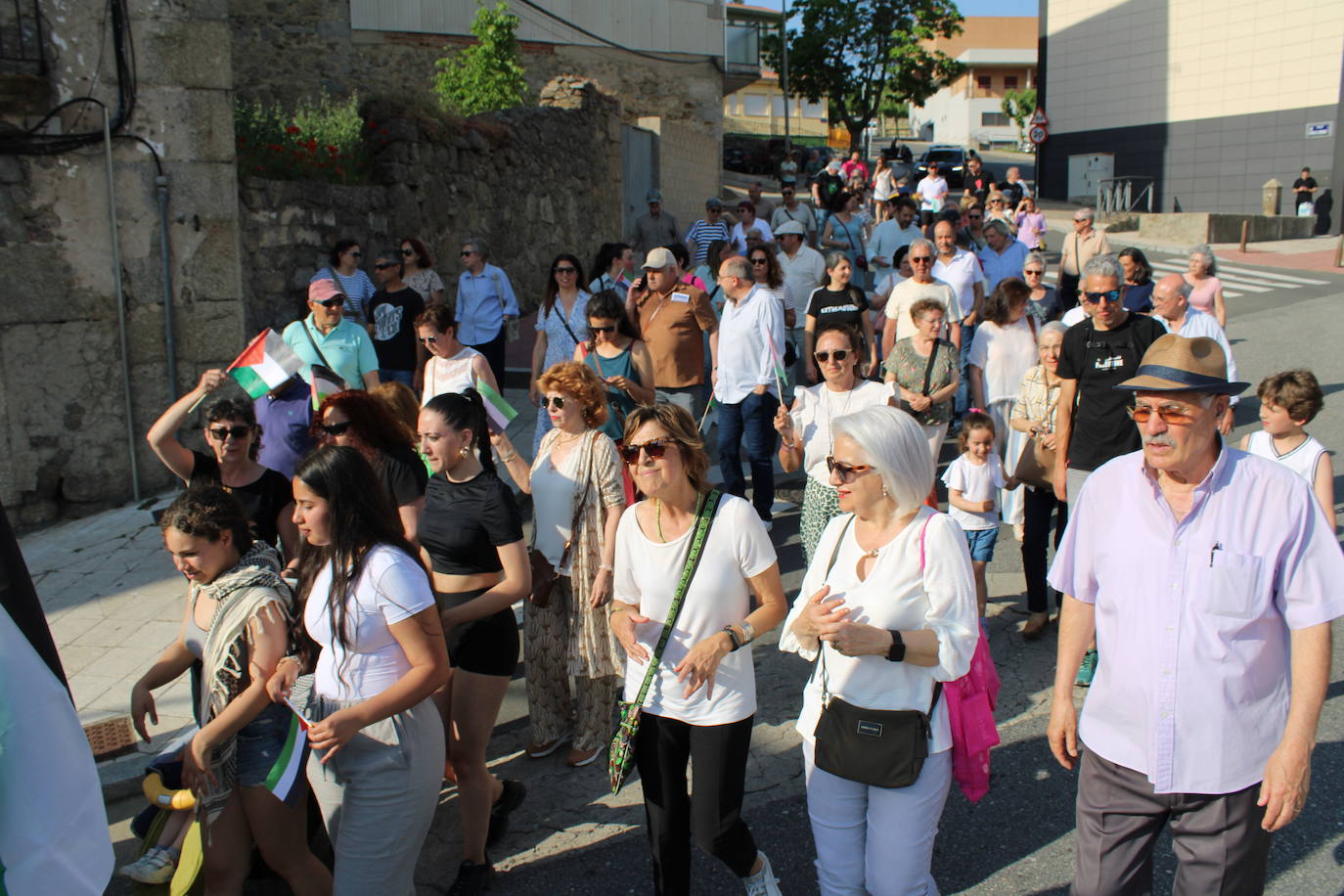 Béjar se manifiesta en apoyo de Palestina