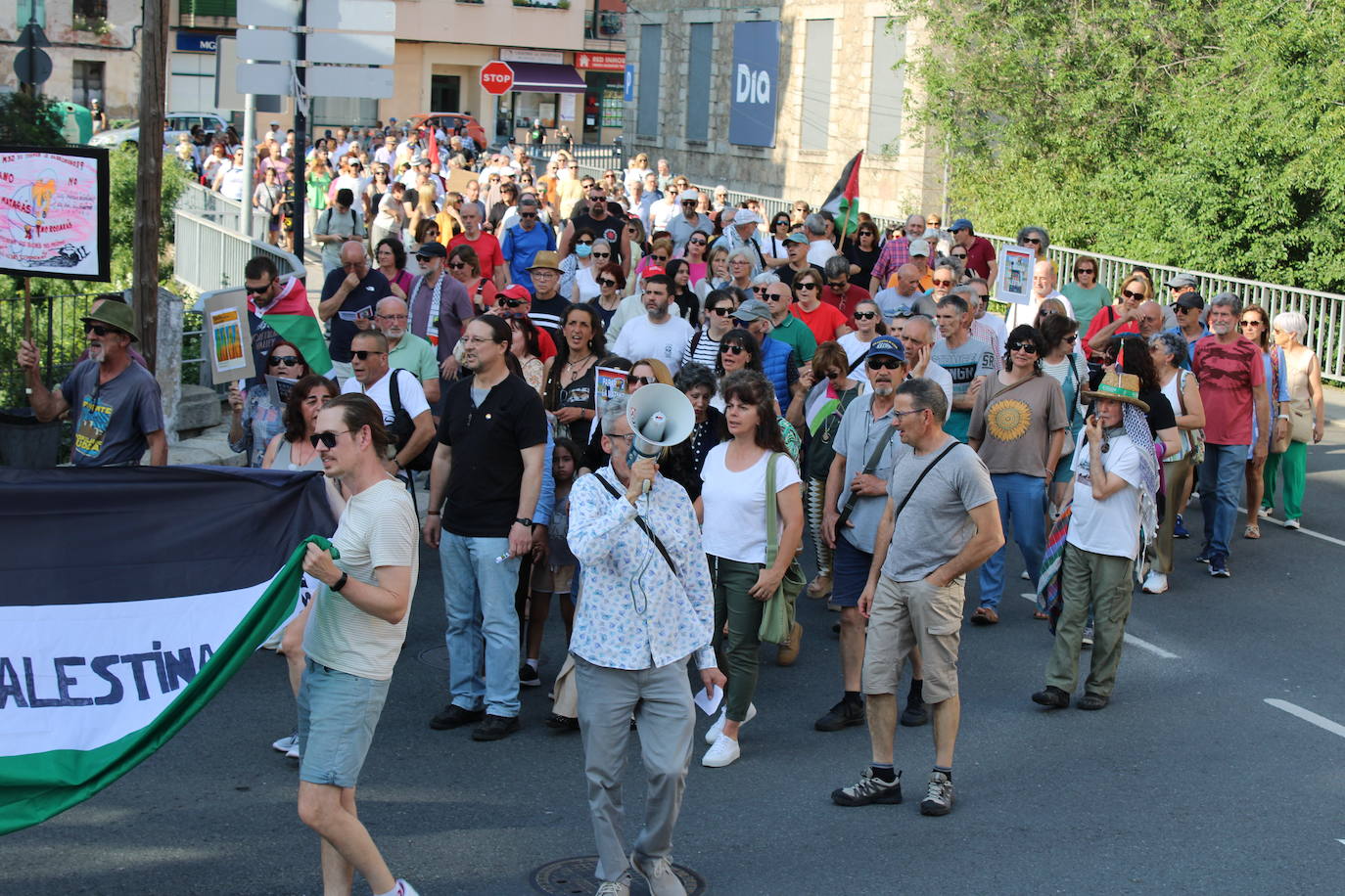 Béjar se manifiesta en apoyo de Palestina