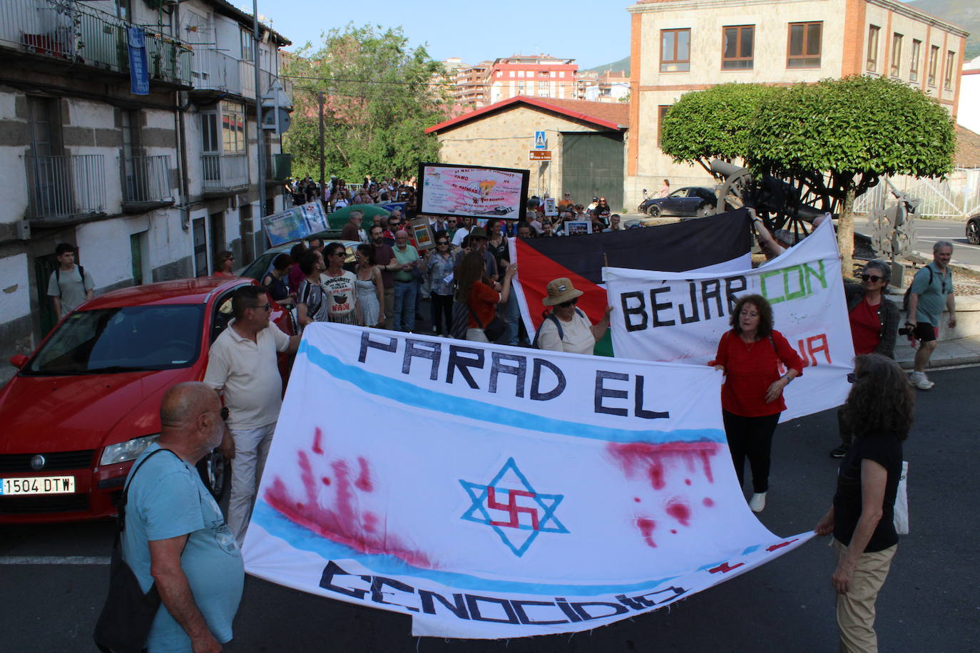 Béjar se manifiesta en apoyo de Palestina
