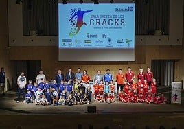 Un momento de la gala de LA GACETA de los Cracks de hace tres años.