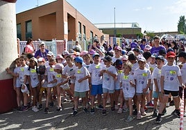 Escolares de Carbajosa de la Sagrada.