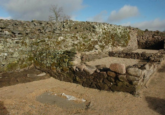El castro de Yecla la Vieja.