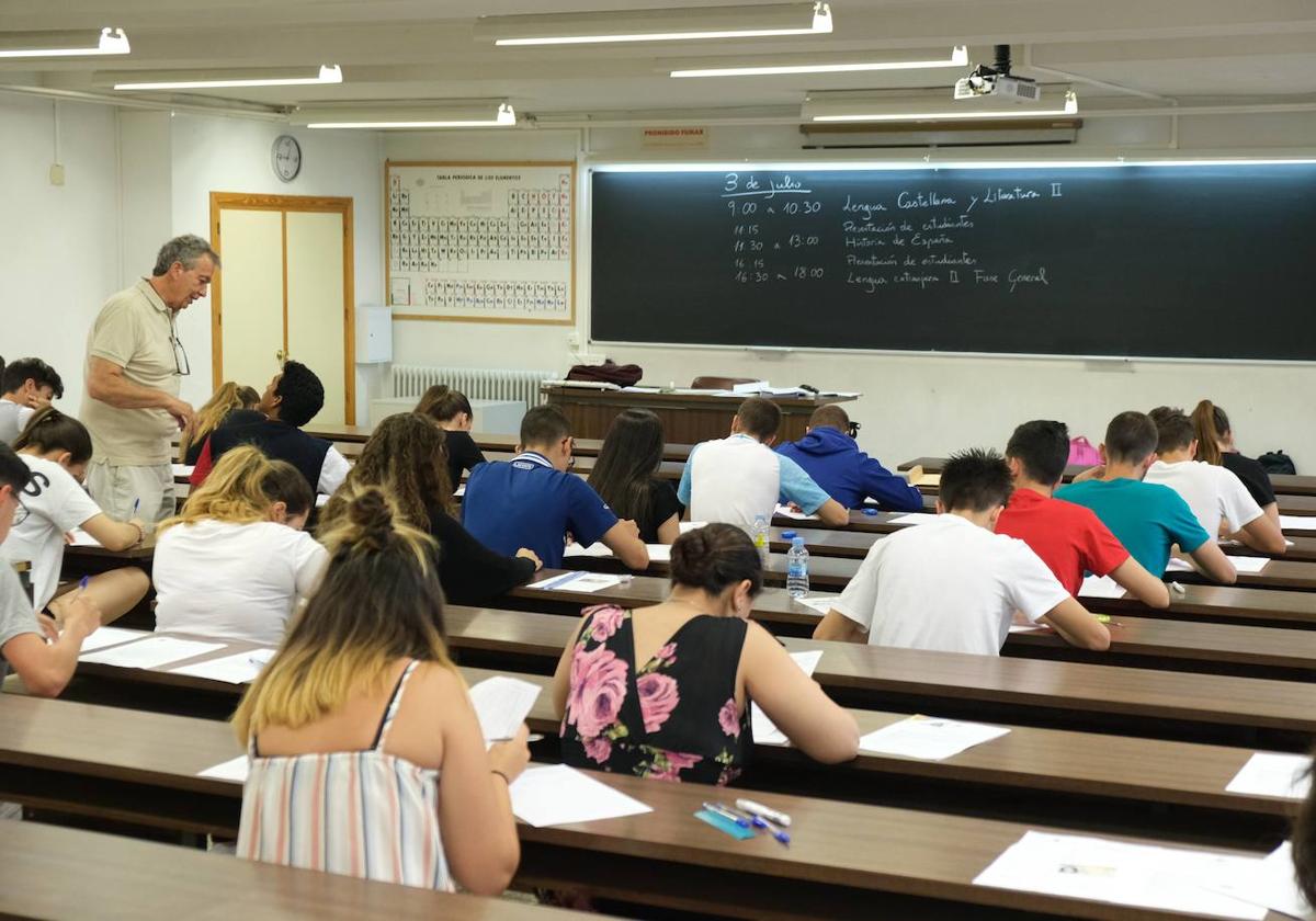 Récord de matriculados para la PAU de junio en el distrito universitario de Salamanca