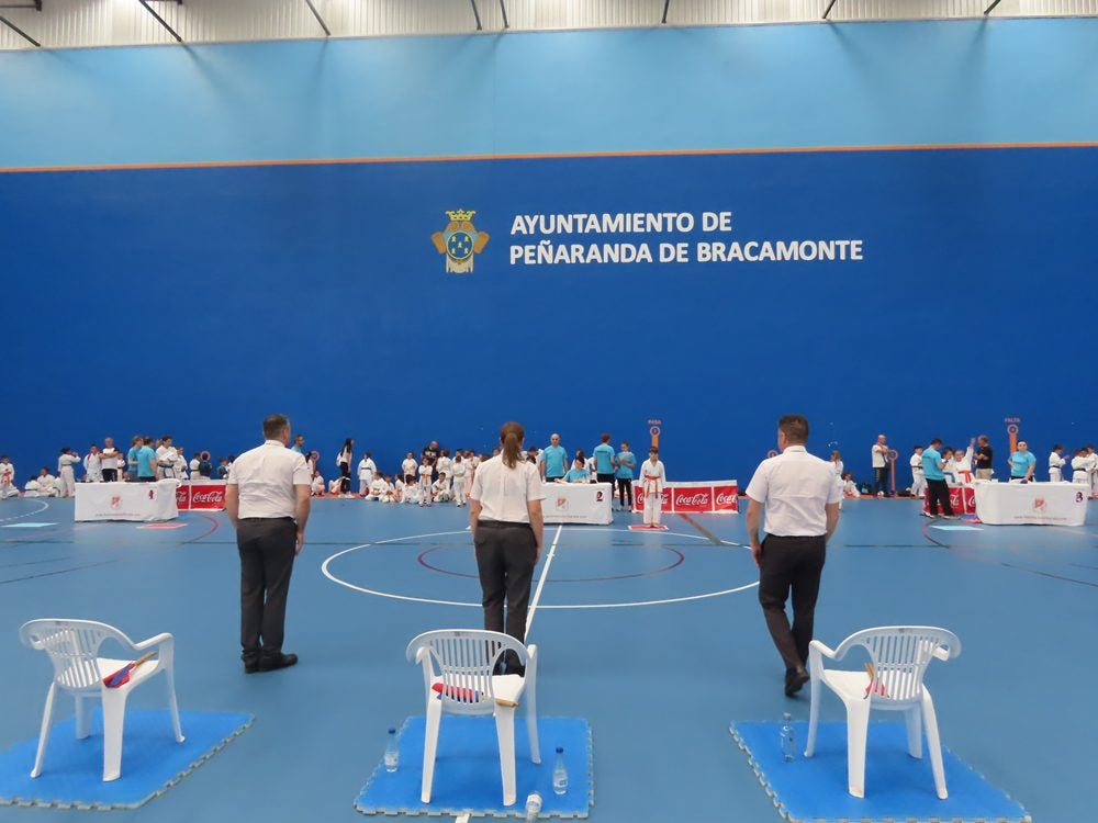 Más de 300 karatecas en Peñaranda
