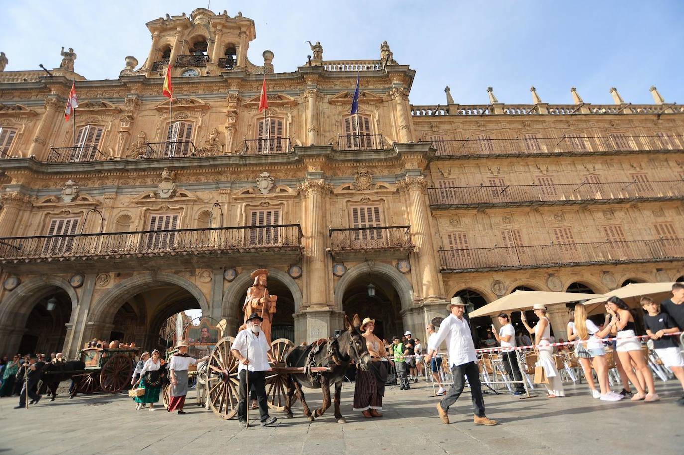 Una calurosa boda del Siglo de Oro en las calles charras