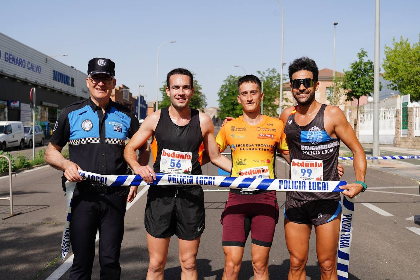 Derroche de solidaridad en el 26º Cross de la Policía Local