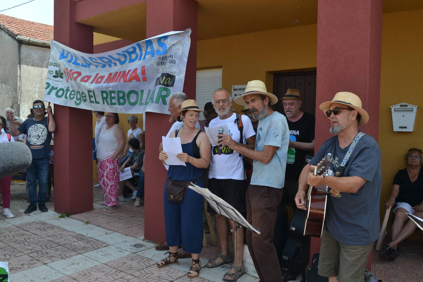 Villasrubias levanta la voz contra el proyecto minero y solicita su paralización