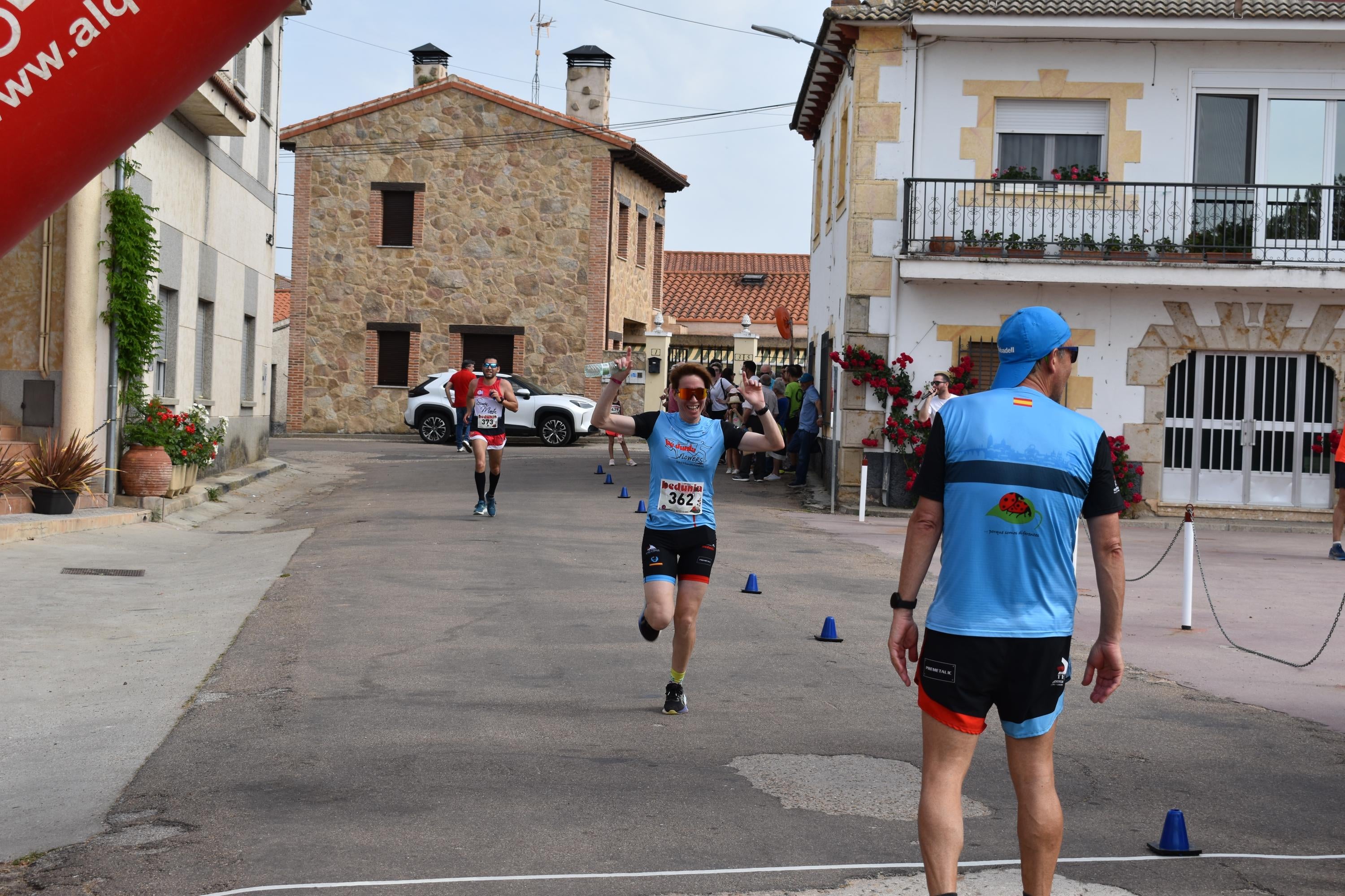 Ignacio Regalado y Sandra Santamaría ganan en Vega de Tirados en una sofocante prueba por duros caminos