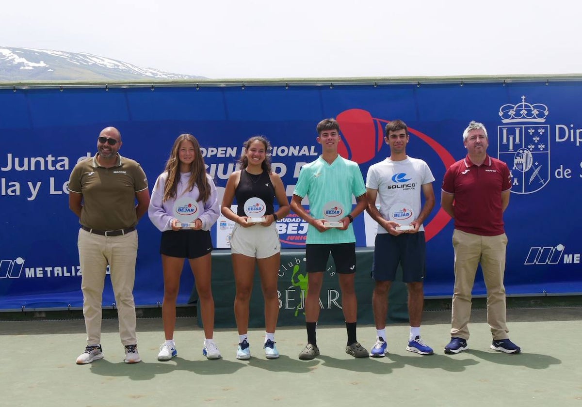 Béjar disfruta del tenis con el torneo ITF Junior