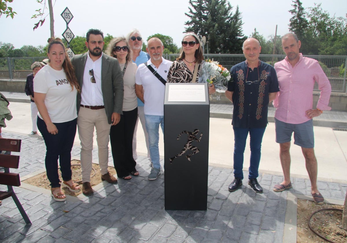 Homenaje vecinal en Aldealengua en memoria de Ángel y Carlos Basas