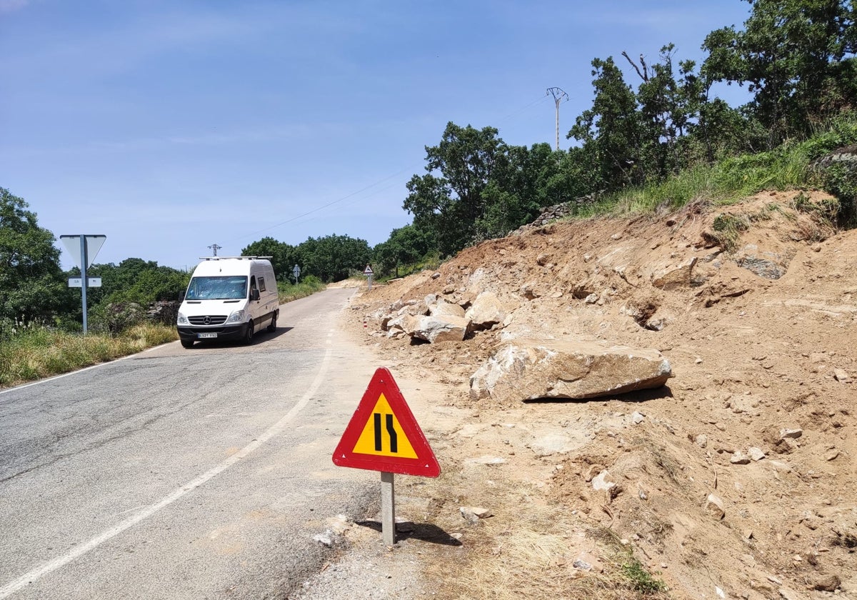 La Diputación inicia las obras del acceso a Valdesangil después de más de 25 años de peticiones