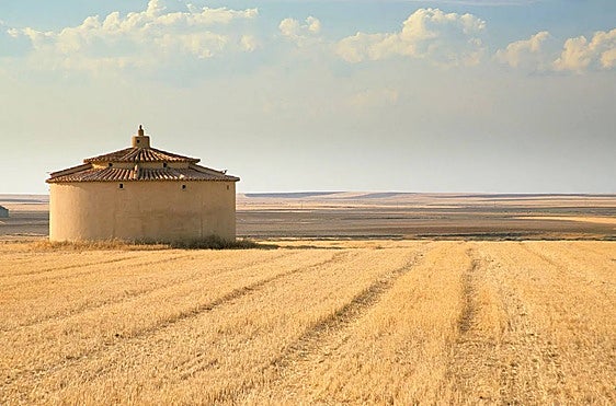 Un paisaje de Castilla y León sin montañas.