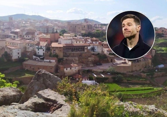 Una imagen del pueblo que visitaba Xabi Alonso.
