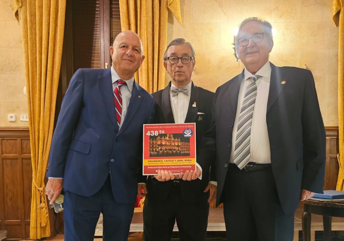La ciudad de Salamanca, nombrada como 'Ciudad Internacional Rotaria de la Paz' por Rotary International