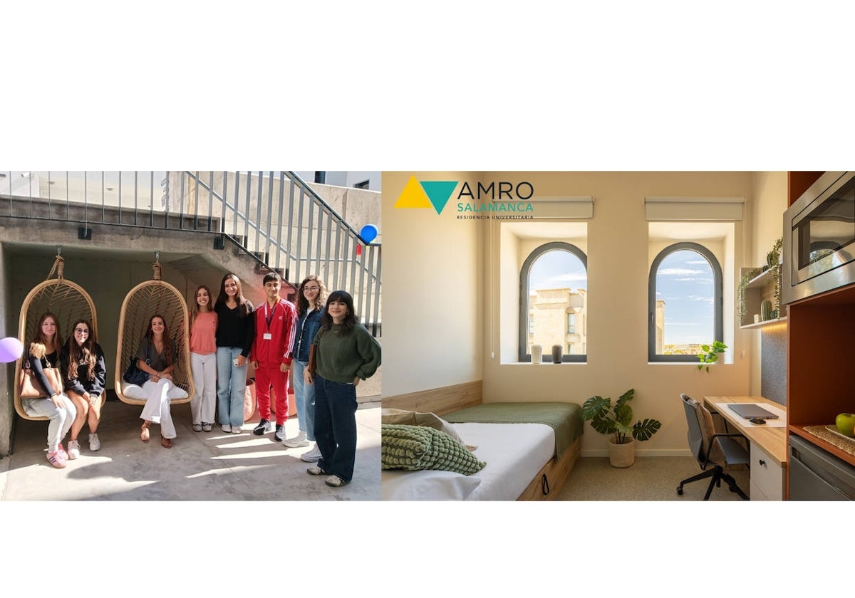 AMRO Salamanca apuesta por crear comunidad y cuenta con habitaciones completamente equipadas.