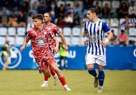 Boigues, en un partido ante la Gimnástica de Torrelavega.