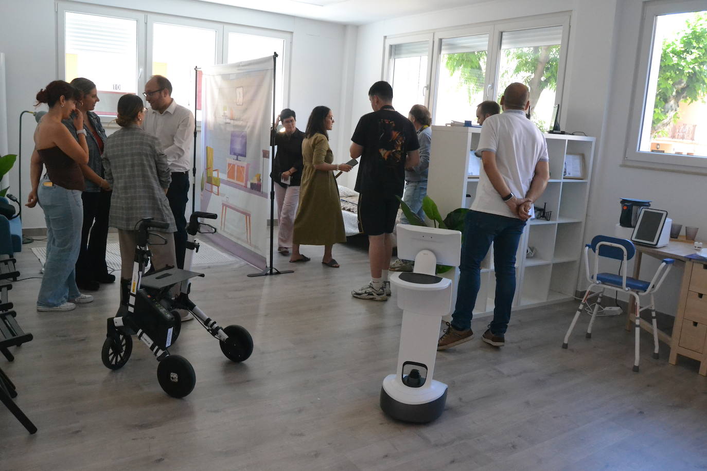 La tecnología de apoyo como ayuda para personas mayores
