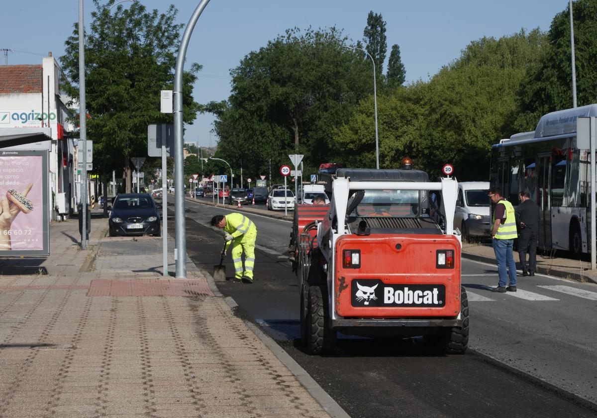 Arrancan los desvíos por los trabajos de asfaltado en la avenida de Lasalle
