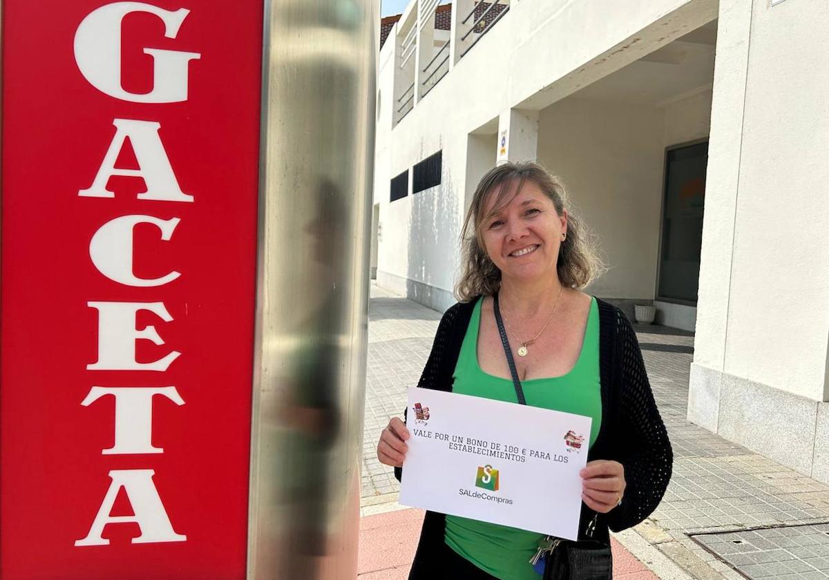 Mari Ángeles Martín López disfrutará de un vale de 100 euros para SALdeCompras.
