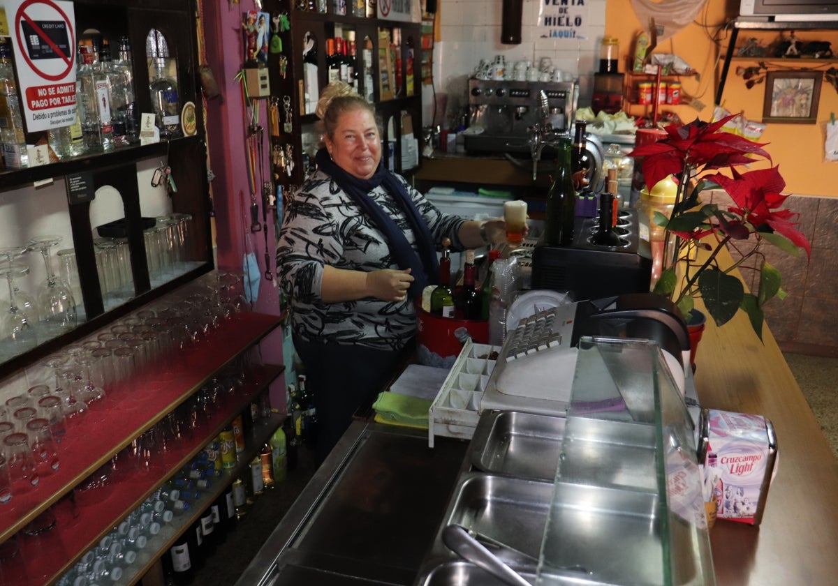 Bar en el pequeño municipio de La Hoya.
