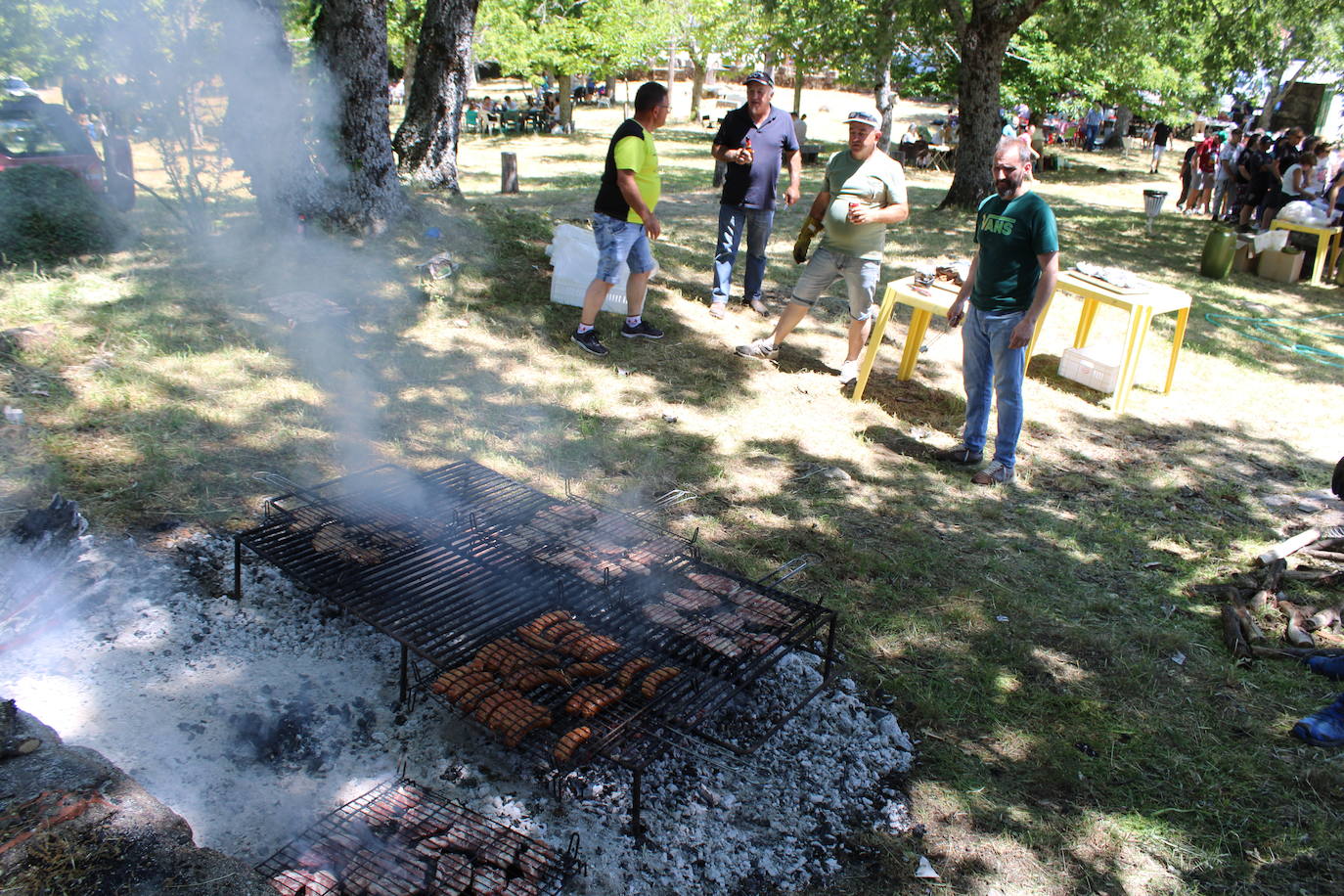 Puerto de Béjar disfruta de la romería al fresco de Santa Bárbara