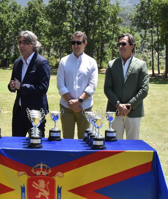 Imagen secundaria 2 - El club de golf de Béjar se alza con la Copa de España celebrada en La Cerrallana