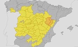 Las tres provincias de Castilla y León en aviso por el intenso calor que sufrirán este lunes