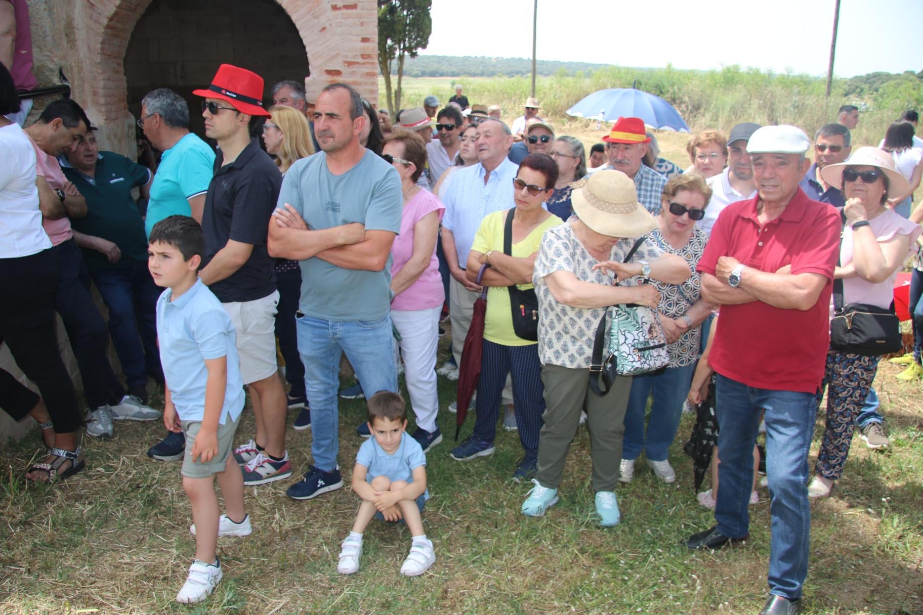 Un millar de romeros en El Cañedo