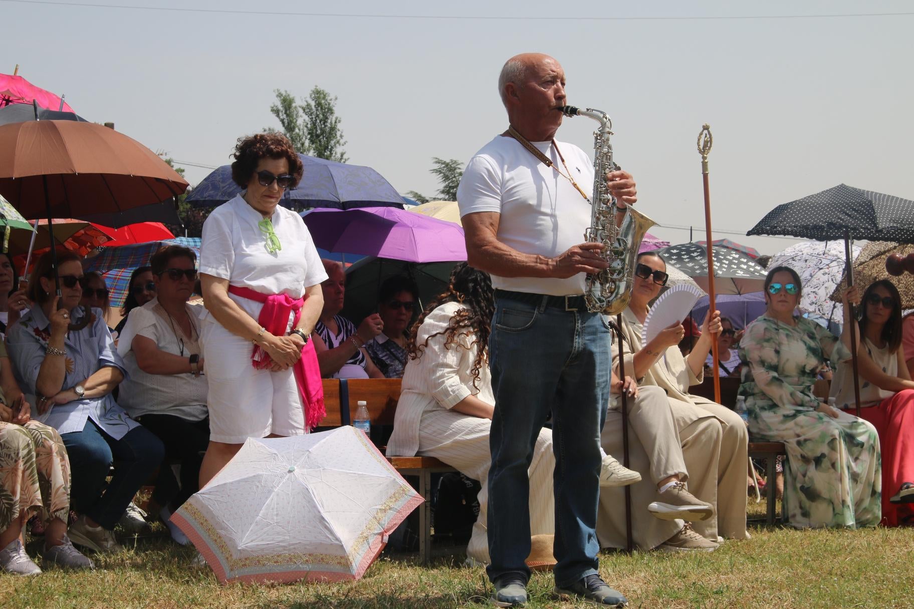 Un millar de romeros en El Cañedo