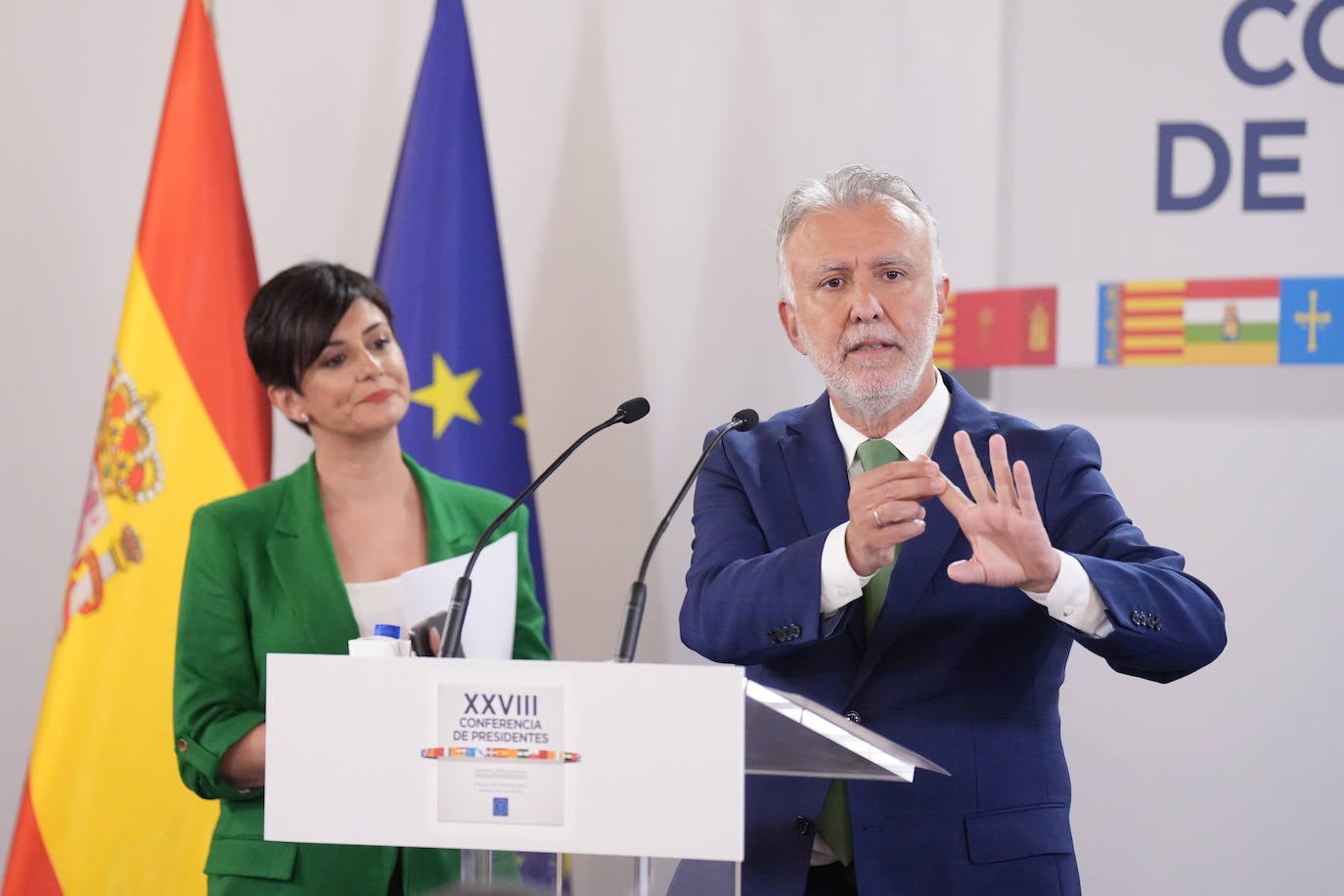 Torres acusa al PP de boicotear la Conferencia de Presidentes para caldear el ambiente antes de su manifestación