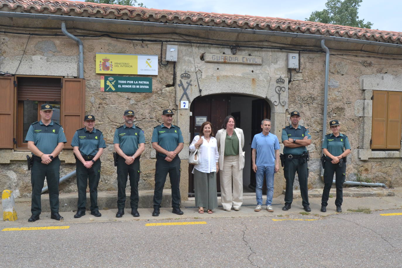 El cuartel de la Guardia Civil en La Alberca estrena nuevas dependencias