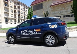 Coche de la Policía Nacional.