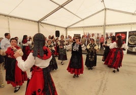 Inauguración de la I Fiesta de la Mancomunidad Comarca de Peñaranda en Cantaracillo.
