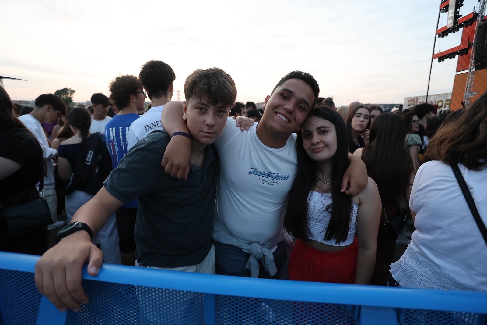 Furor en La Aldehuela para ver a la Orquesta Panorama