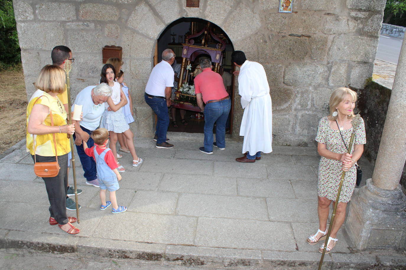Montemayor del Río acompaña a San Antonio en la víspera de su fiesta