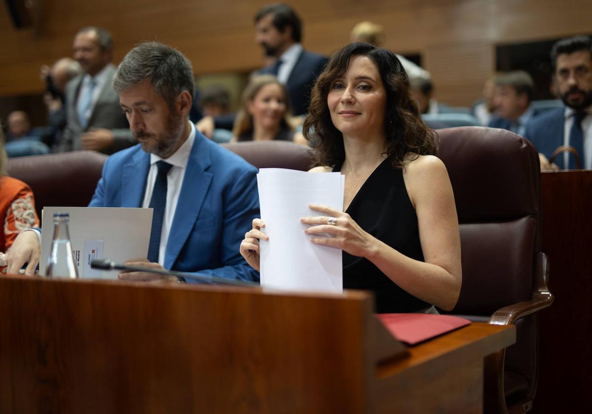 La presidenta de la Comunidad de Madrid, Isabel Díaz Ayuso.