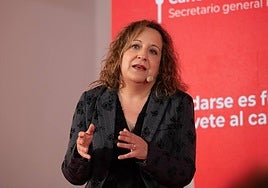 La presidenta de la Alianza Progresista de Socialistas y Demócratas en el Parlamento Europeo, Iratxe García.