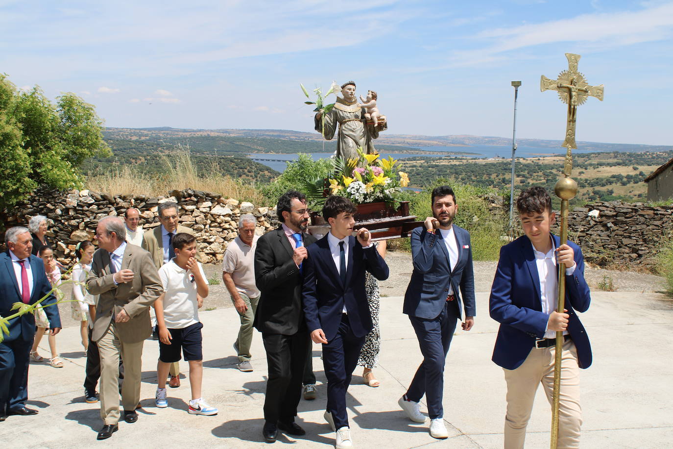 Guijo de Ávila no falta a su encuentro con San Antonio