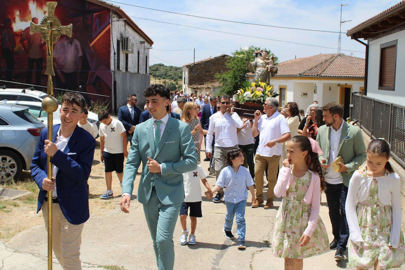 Guijo de Ávila no falta a su encuentro con San Antonio