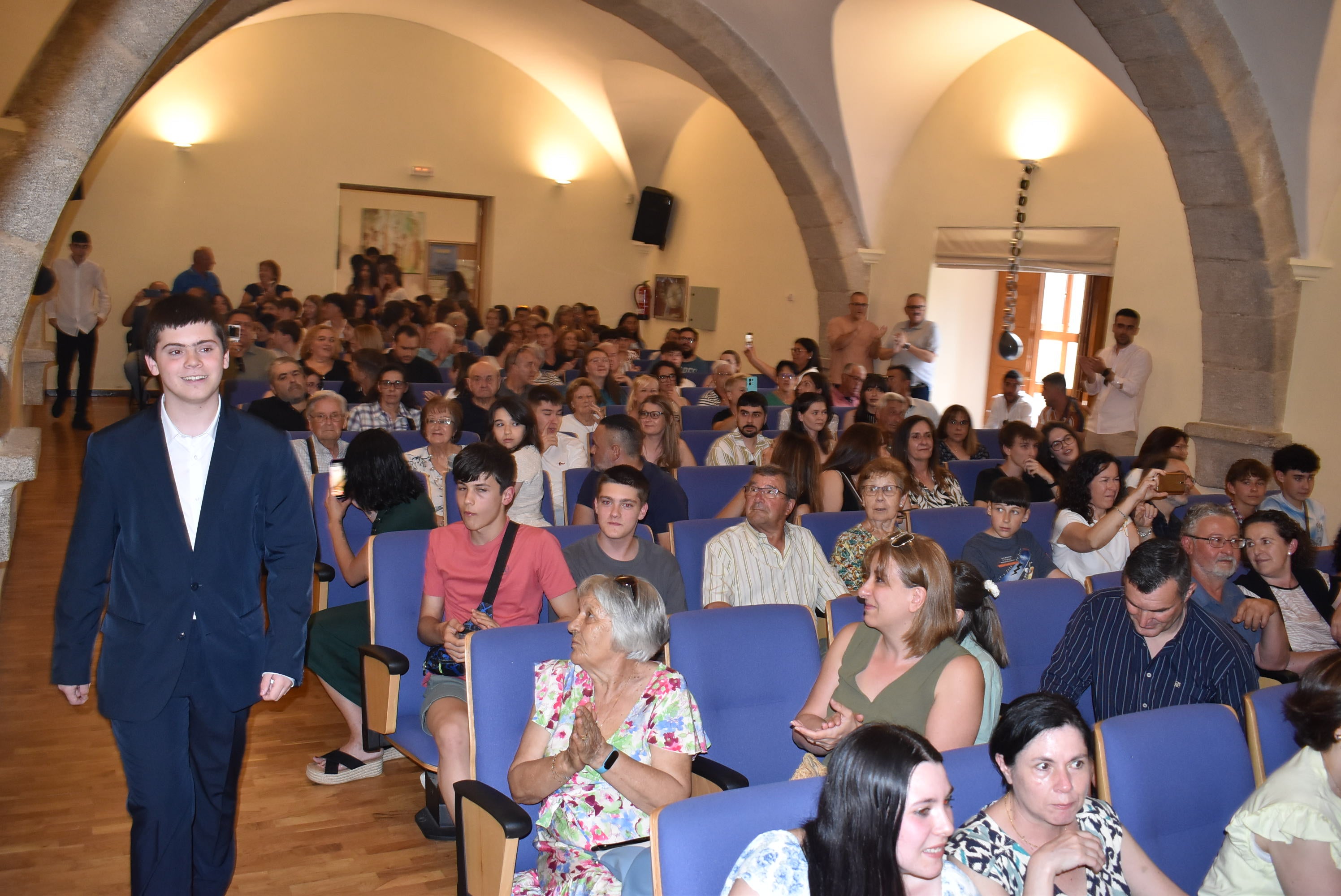 Graduación de los alumnos de 4º de la ESO y Bachillerato del IES Río Cuerpo de Hombre en Béjar
