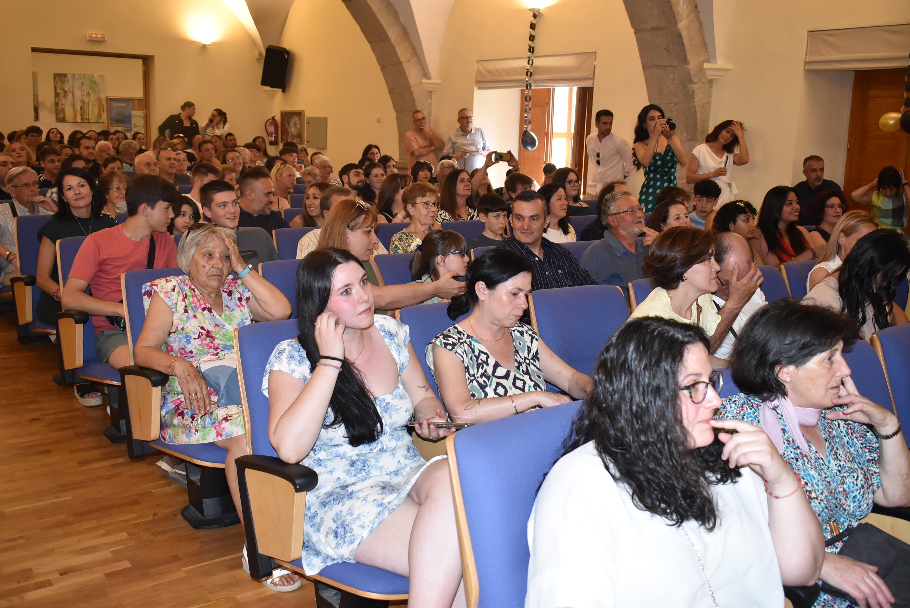 Graduación de los alumnos de 4º de la ESO y Bachillerato del IES Río Cuerpo de Hombre en Béjar