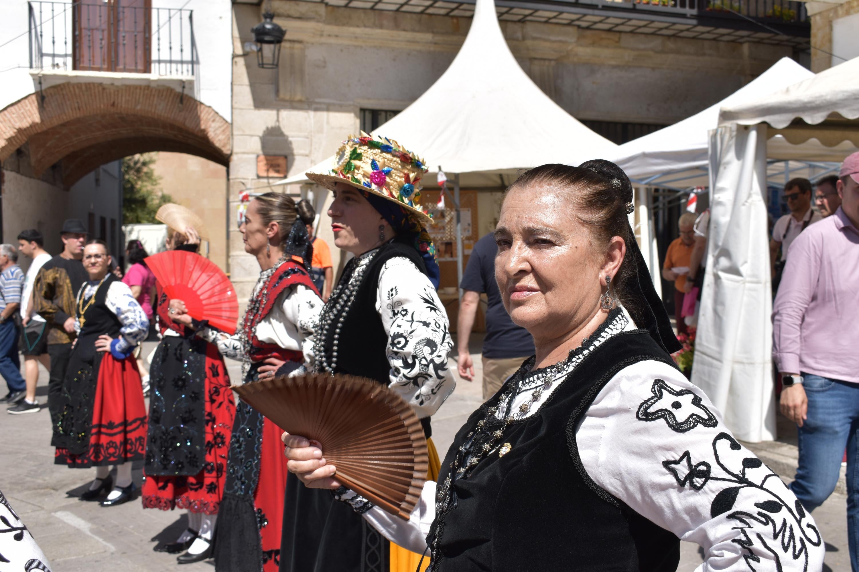 Sin animales, pero con esencia en la Feria de San Antonio de Alba de Tormes