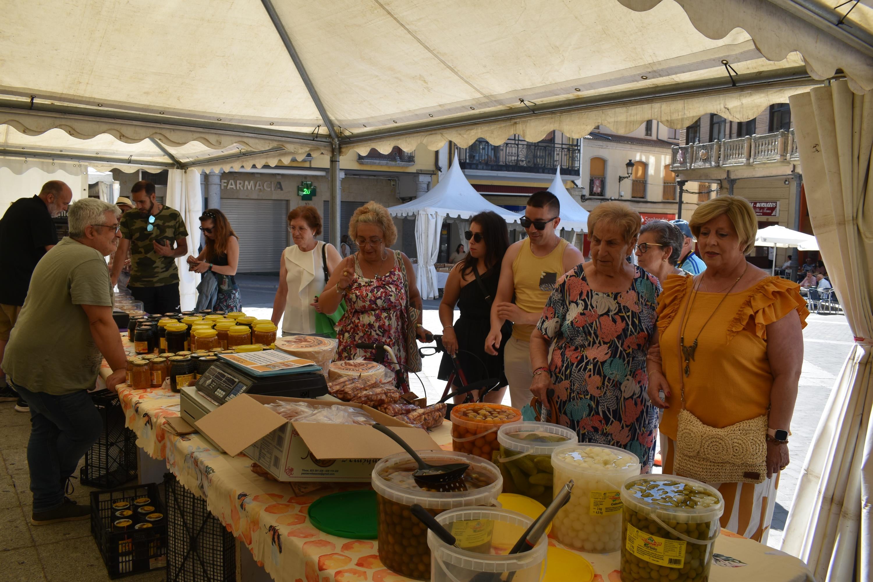Sin animales, pero con esencia en la Feria de San Antonio de Alba de Tormes