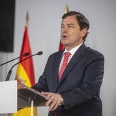 El presidente de la Junta de Castilla y León, Alfonso Fernández Mañueco.